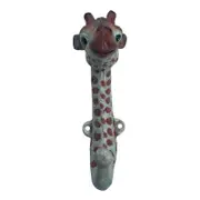 Cast Iron Giraffe Wall Hook Hanger 15cm