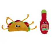 Mad Cat Taco Tuesday Plush 2 Pack Cat Toy