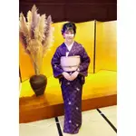 日本和服  --  小紋和服  紫色 大號
