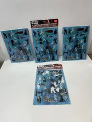 Star Wars. The Rise Of Skywalker. Four Packages Of Stickers.