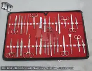 40 PCS BIOLOGY LAB ANATOMY MEDICAL STUDENT DISSECTING KIT + SCALPEL BLADES #23