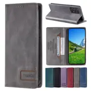 For Samsung Galaxy A14 A13 A54 A53 Magnetic Flip Holder Slim Wallet Phone Case