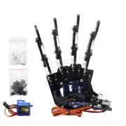 Robot Mechanical Claw Clamper Gripper Arm Right Hand Five Fingers with Servos