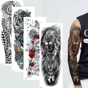 Waterproof Temporary Tattoo Sticker Full Arm Tatoo Stickers Fake Tattoo NewJ===