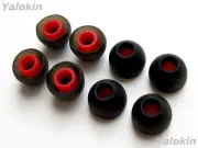 8 Eartips for LG Tone Free HBS-FN7 FN6 FN4 Earphones - Medium Ergonomic Earbuds