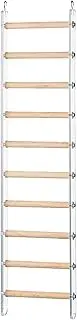 Parrot Ladder - Cage Accessories Climbing Perches - Exercise Ladder Climbing Toys with 360° Rotating Hook for Parakeets, Parrots, Cockatoo & Lovebirds