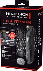 Remington Cordless Beard Trimmer - Men's Hair Body Hair Clipper Shaver, Nose Ear Trimmer