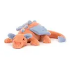 Jellycat Persimmon Dragon NWT