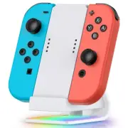 For Nintendo Switch/OLED Joy-Con Controller Charger Dock Station w/Charging Grip