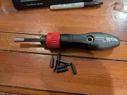 Sears Craftsman USA Nos Grip Driver Screwdriver USA bits 47473