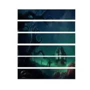 Halloween Stciker Stair Sticker Horror Wall Sticker Removable Sticker