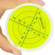 Magnetic Round Bubble Level Tool Bullseye Inclinometer Machinist Pocket Preci...