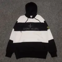 在飛比找蝦皮購物優惠-Putih HITAM Hoodie STONE ISLAN