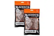 2x Blackdog Puppy Dog Carob Buttons 250g Treats Low Fat Healthy Food Snack Chews