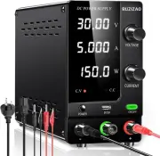 DC Power Supply Variable, 30V 5A Adjustable Switching Regulated Power Supply...