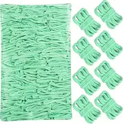 600 PCS Loom Loops 7 inch Mint Green Weaving Loom Loops Potholder Colorful Loops Elastic Weaving Loops Craft Flexible Loom DIY Kit Colorful Weaving Crafts for Kids Adults DIY Crafts Supplies