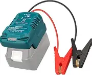 UNIKI Car Battery Jump Starter Adapter Compatible with Makita 18V Battery, Up to 3.5L Gas or Diesel Engine, 11AWG Jump Kit Cable