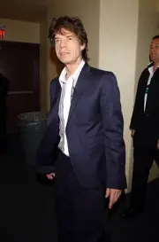 Mick Jagger at The 2001 VH1/Vogue Fashion Awards - Backstage at Th- Old Photo