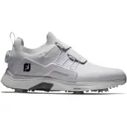 NEW Footjoy Golf HyperFlex Carbon BOA Shoes Mens Size 9.5 M White/Gray HB4-7-40