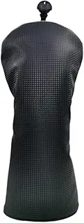 kowaku Golfing Club Head Cover Black Practical Supplies Gift for Men Women Scratch Resistant Fashion Protector Water Resistant, FW