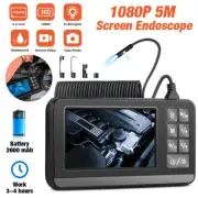 4.3inch HD LED Industrial Endoscope Borescope 1080P 8mm Inspection Camera IP67