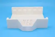 White NES Game Cartridge Holder Nintendo Display Tray