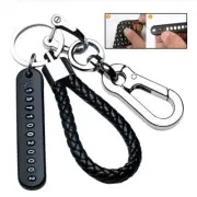 1x Men Anti-lost Phone Number Plate Pendant Car Keychain Key Ring Keyring Holder (for: MG)