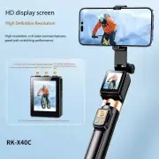 RK-X40C Magnetic Selfie Monitor Screen Tripod Phone Gear Camera Phone Projection