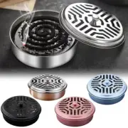 Stainless steel mosquito coil box, ash tray, outdoor fire prevention