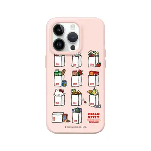 犀牛盾 適用iPhone SolidSuit經典背蓋防摔手機殼/Hello Kitty-Hello Kitty購物袋