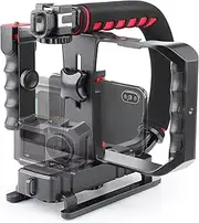 Neotter Handheld Stabilizer with Smartphone Video Rig, Video Action Handhels Rig for All Camera Action Camera Camcorder and Smartphones ﻿