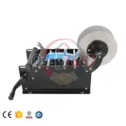 one Manual Round Bottle Labeling Machine Bottle Glass Bottle Cans Label Sticker