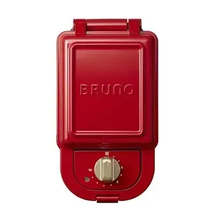 [特價]日本 Bruno 熱壓三明治鬆餅機（紅色）BOE043