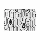 Carpet Crypto Bitcoin Dash Ethereum Iota Crypto BTC ETH Mat Welcome Doormat Rug