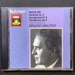 企鵝三星/MAHLER馬勒-第九號交響曲 WALTER華爾特/指揮 舊版1989年老英國SWINDON版無IFPI