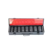 SP Tools 8Pcs 3/4" Drive Deep Impact Socket Set - 6 Point SAE Cr-Mo Steel