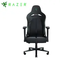 在飛比找PChome24h購物優惠-【Razer 雷蛇】ENKI X 人體工學設計電競椅《黑綠》