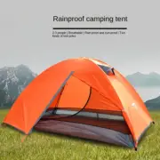Tent Double Double-decker Camping Rain and Sun Protection Multi-person Tent New
