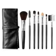 Makeup Brush Set Blush Brush Soft Portable Powder Eyeshadow Gift Bag Black