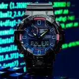 在飛比找遠傳friDay購物優惠-CASIO G-SHOCK 虛擬彩虹系列 多彩光譜雙顯腕錶 