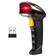 Barcode Scanner Wireless, USB Quick Laser Barcode Scanner Reader (Lector De C...