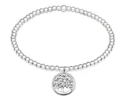 Sterling Silver Tree Of Life Bracelet