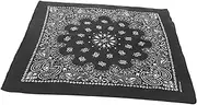 [WRITWAA] Cotton Bandana for Men Women Multi-purpose Headband Riding Scarf Patterned Headscarf Comfortable Face Cover