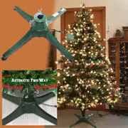 Christmas Gifts Christmas Tree Electric Rotating Base, Tree Foot Support, Two-way Rotation A