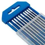 White 0.8% Zirconiated Tig Welding Tungsten Electrode 1mm to 3.2mm for Aluminium