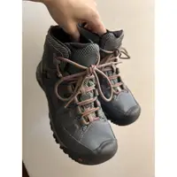 在飛比找蝦皮購物優惠-Keen 登山鞋 灰色 粉橘 24cm 運動鞋 靴