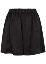 IN The Mood For Love Rohmer Black Satin Shorts - M M