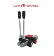 1x FLOATING 2 Bank Hydraulic Directional Control Valves 80L 21 gpm DA ex