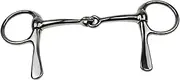 Perfeclan Horse Bit Horse Riding Snaffle Driving Horse Chewing Easy to Use Harness Horse Mouth Snaffle Horse Snaffle Bit for Equestrian