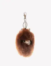 Auskin Alpaca Huacaya Key Ring Head Snap Hook